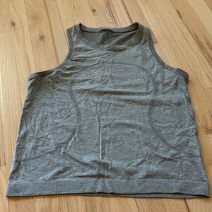 lululemon athletica Swiftly Relaxed Gray Tank Top